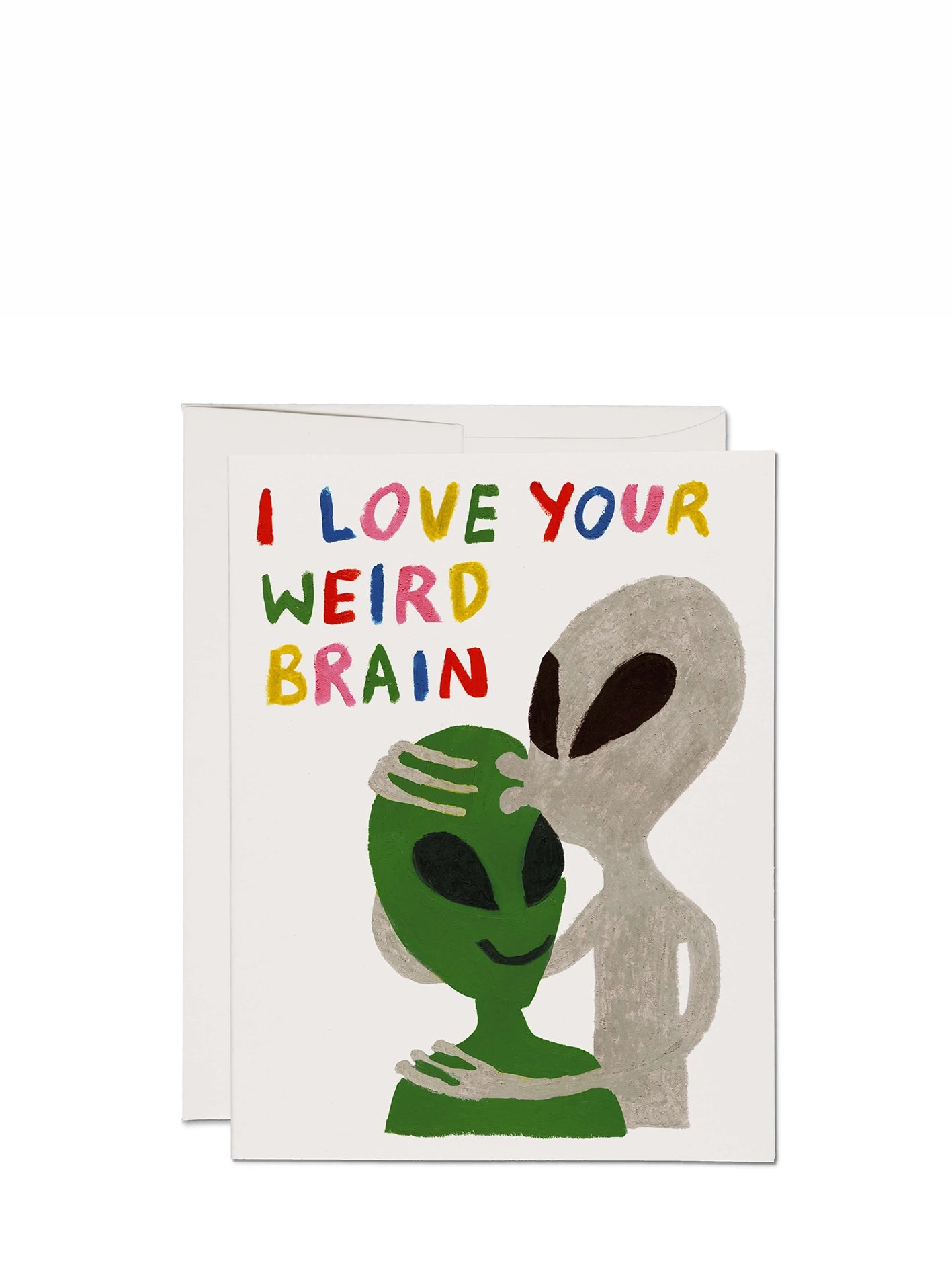 Alien love & friendship card