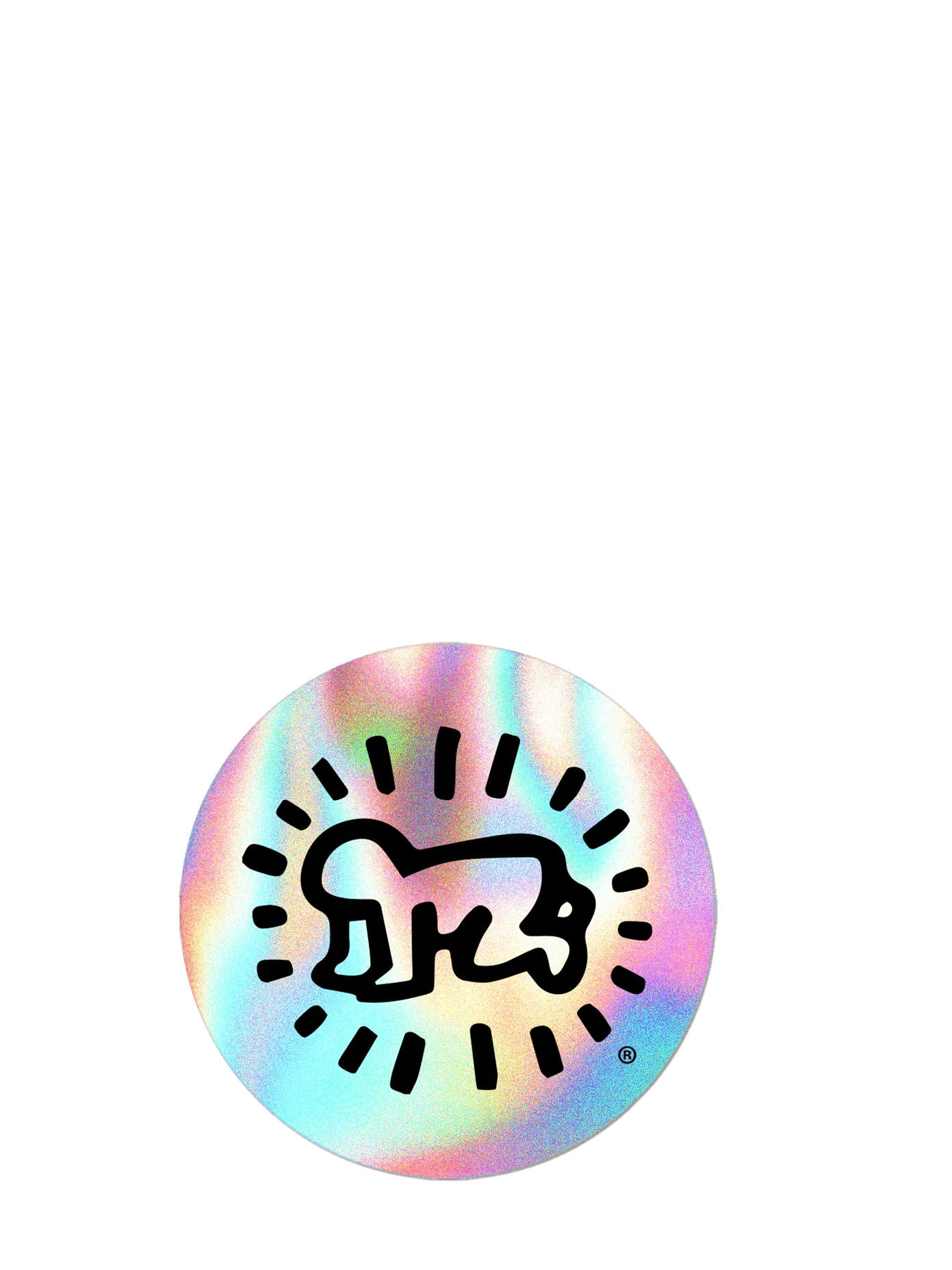 Radiant Baby by Keith Haring (Holidays) die cut sticker