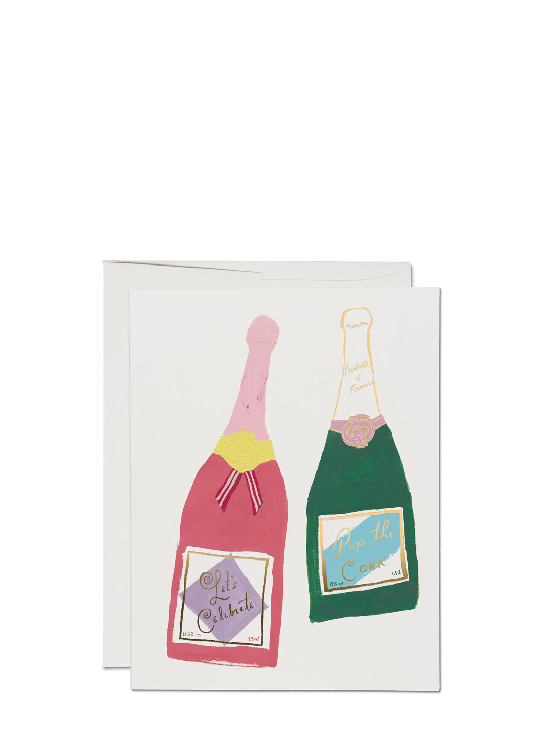 Champagne, Congratulations Card