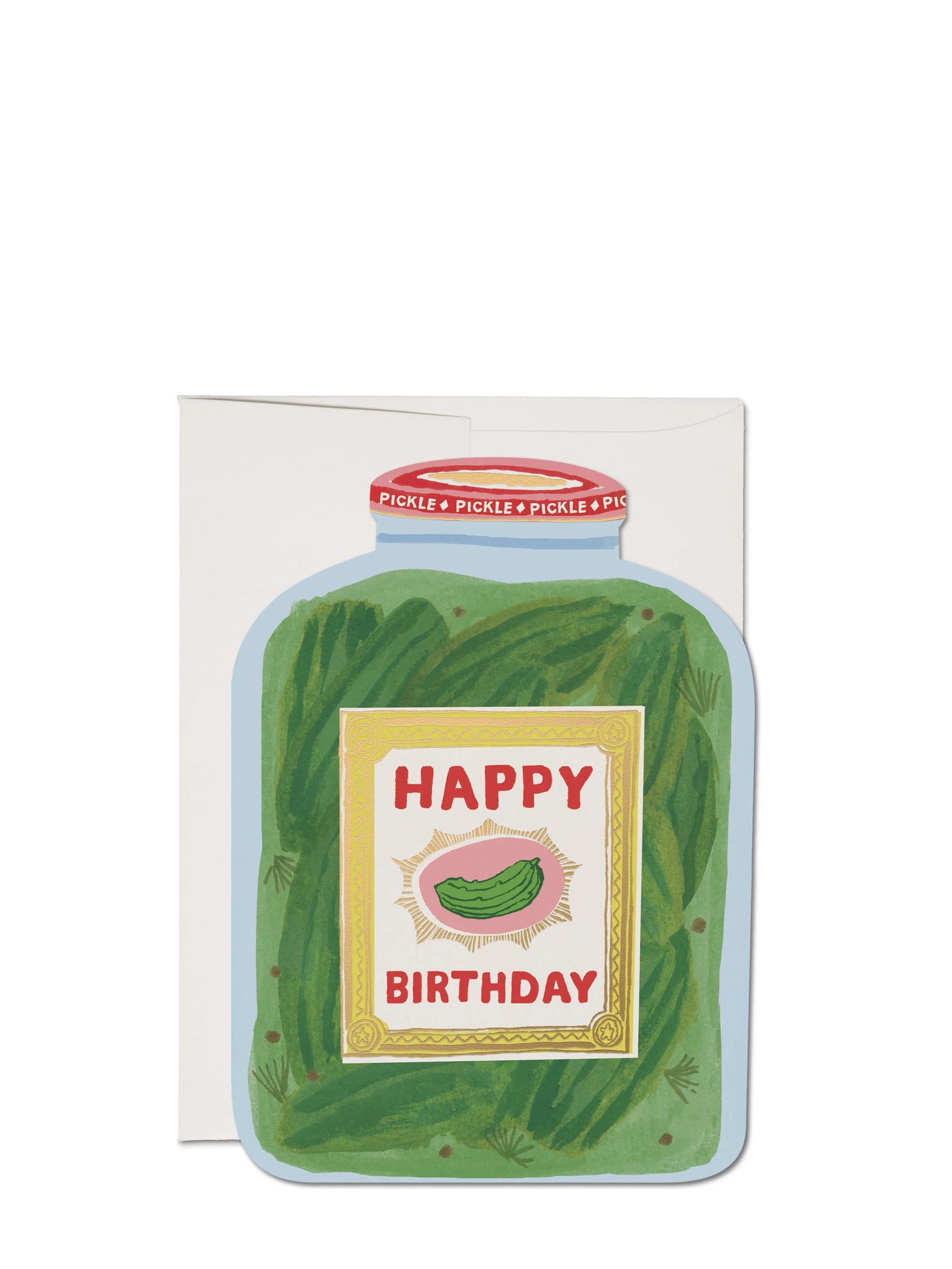 Happy Birthday Pickle Jar, birthday card