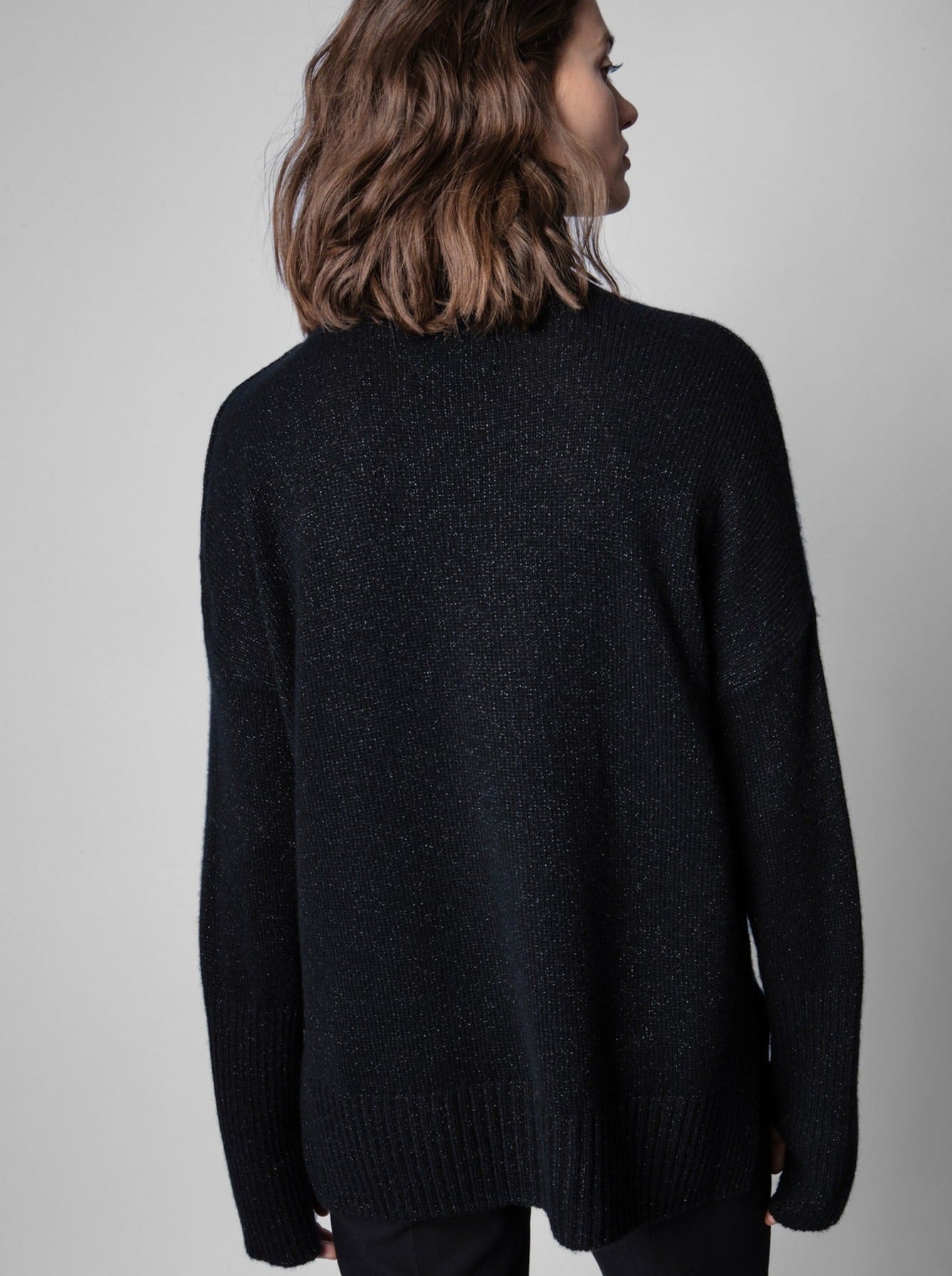 ALMA BIJOUX sweater, black