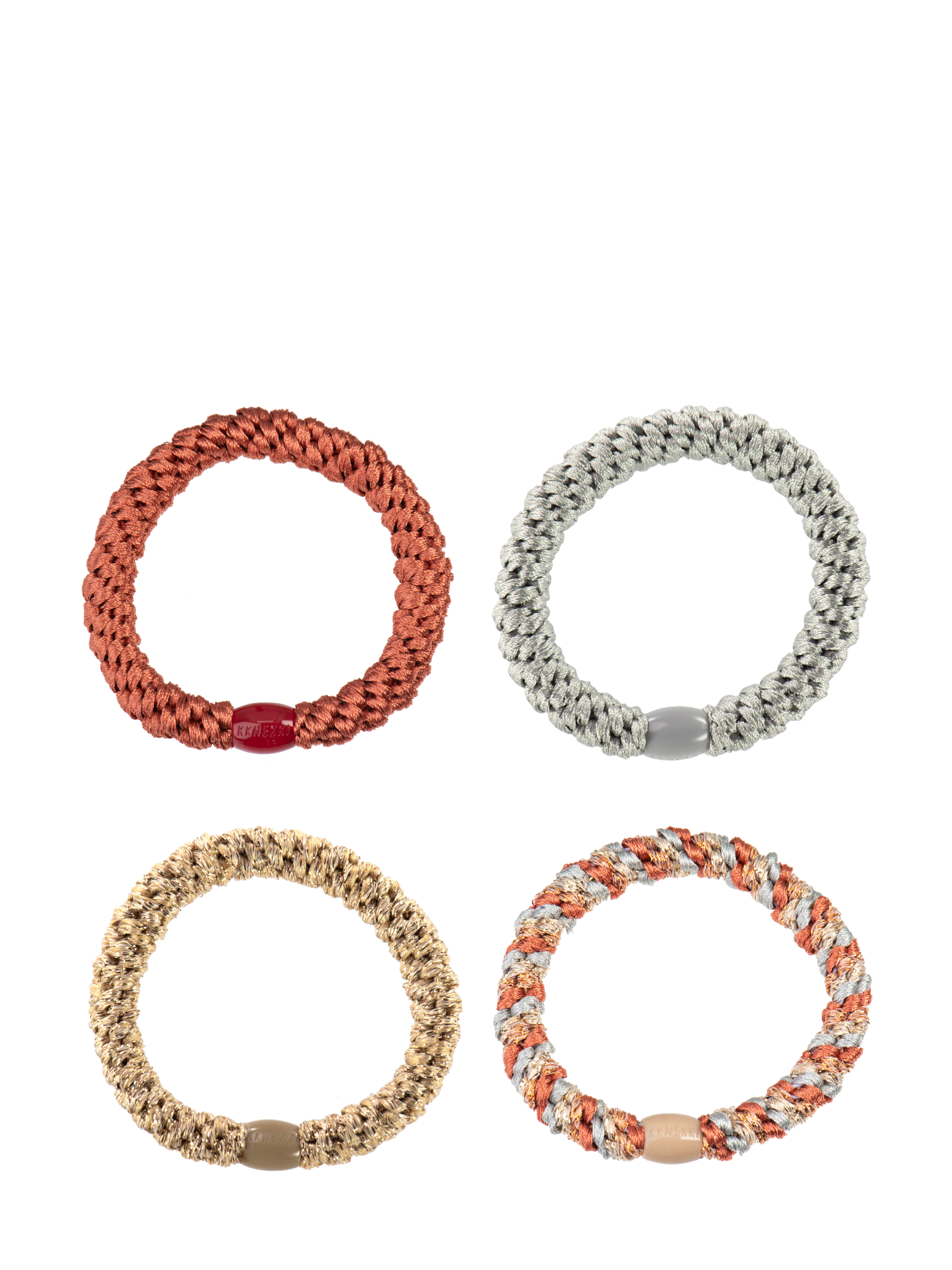 KKNEKKI Bundle 11, set of 4 hair ties