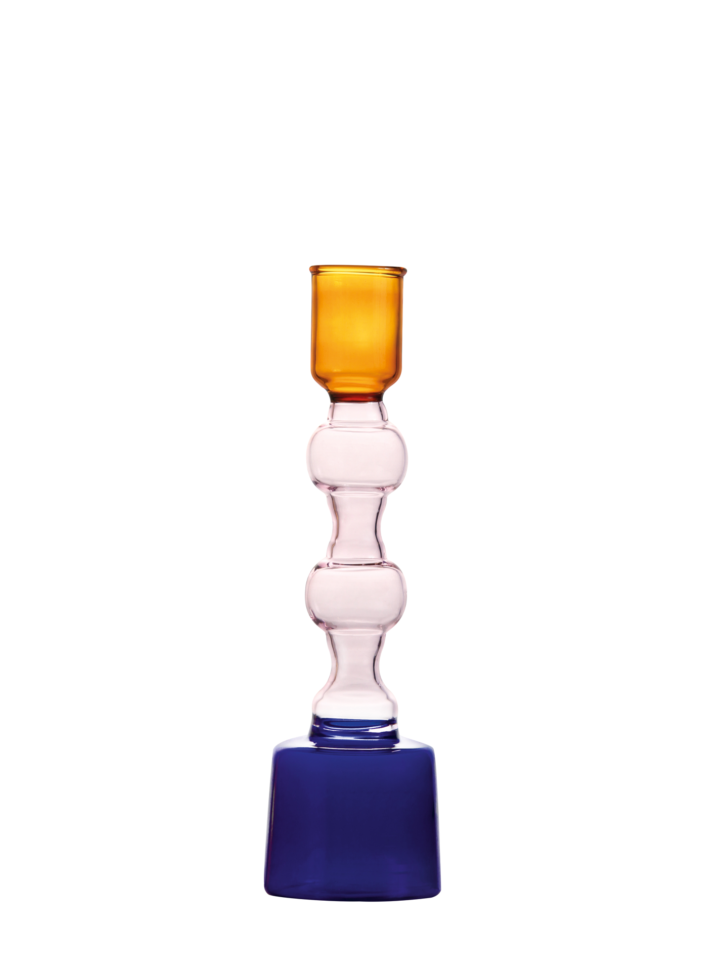 Candle holder tricolor, medium
