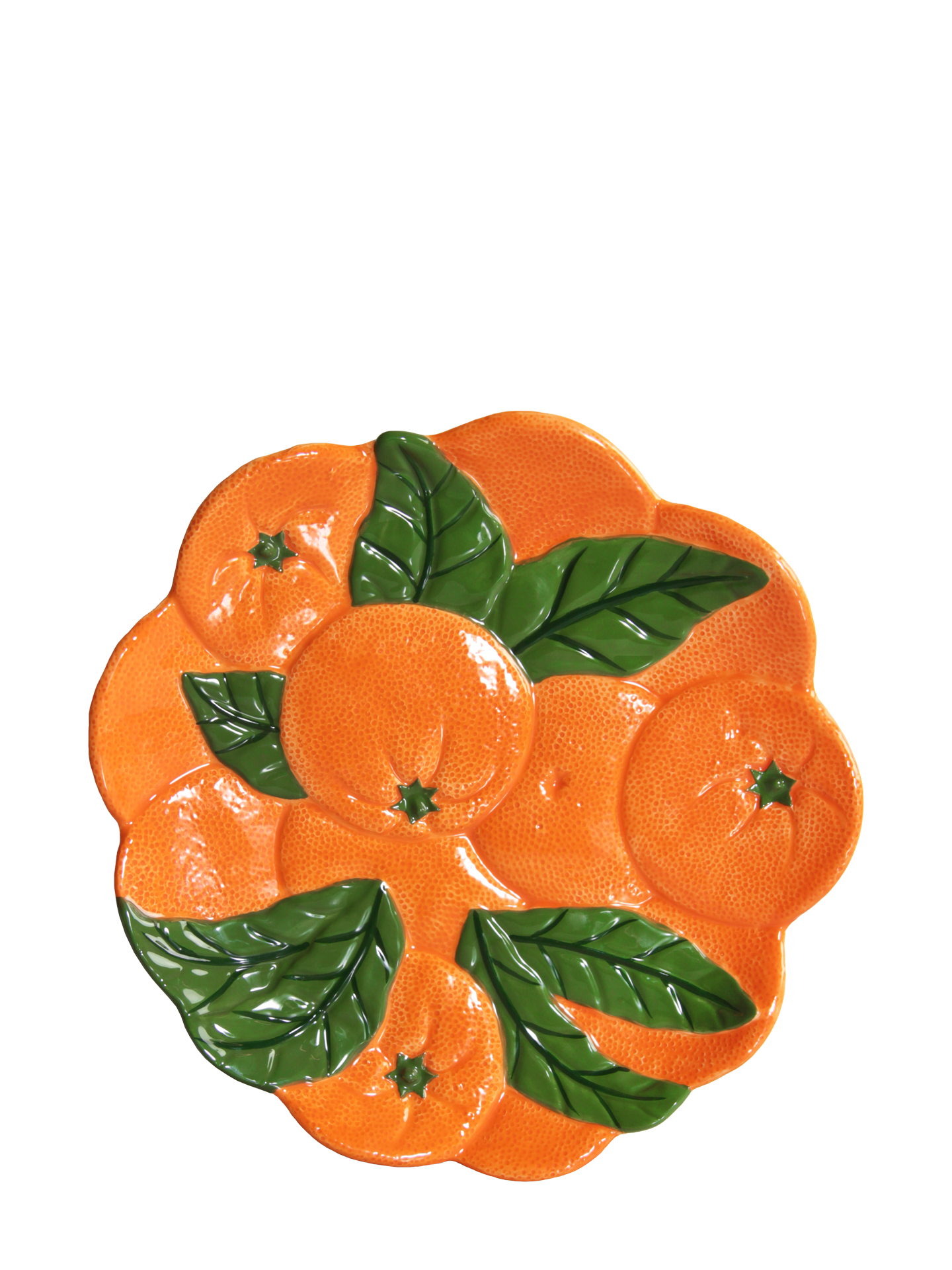 Plate Oranges