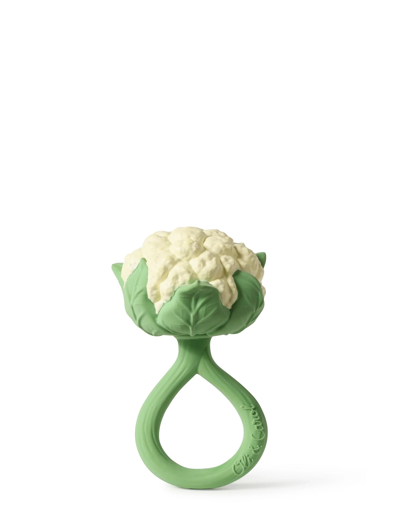 Cauliflower rattle toy