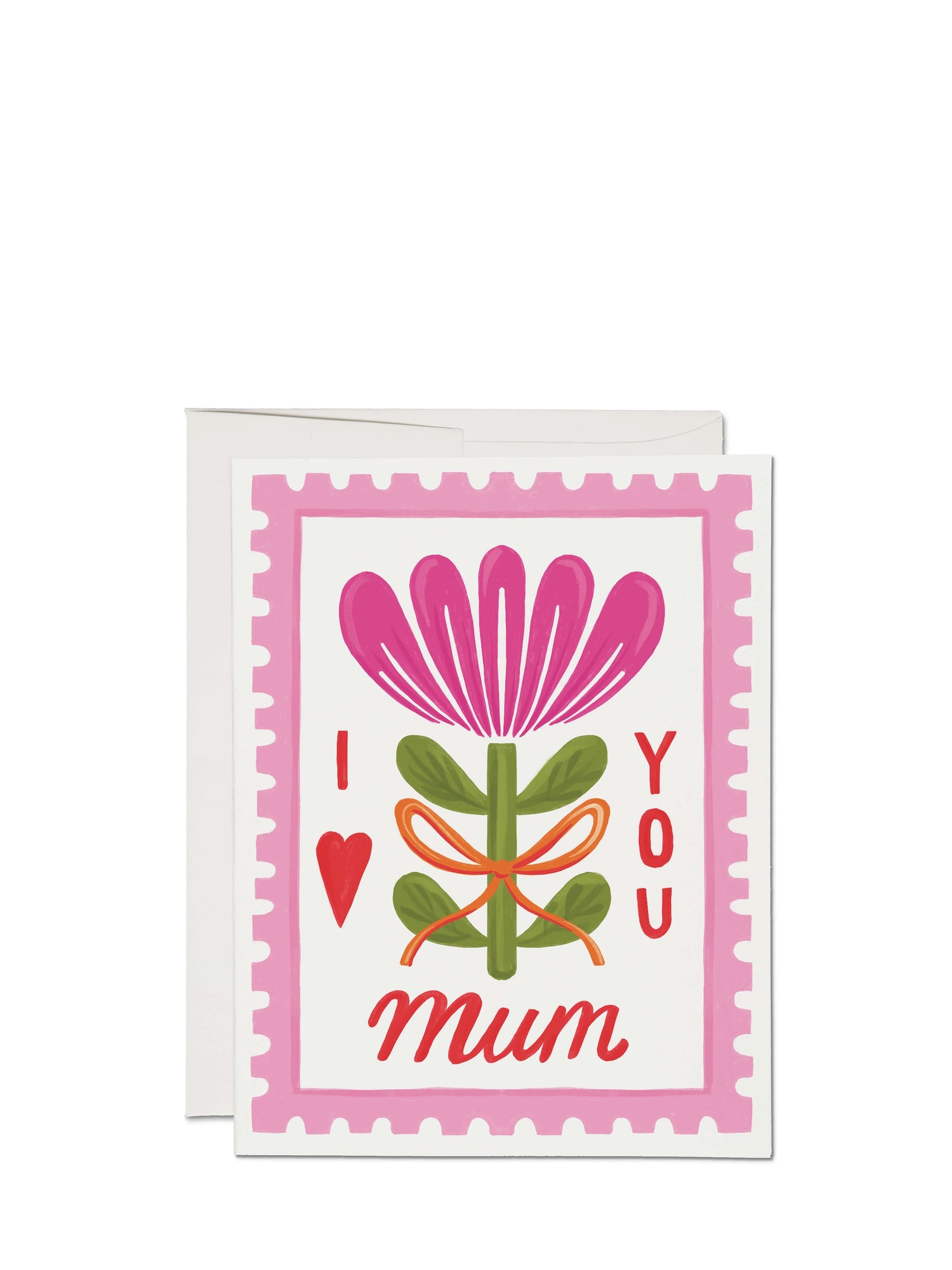 Mum Stamp, Mother's day greeting card