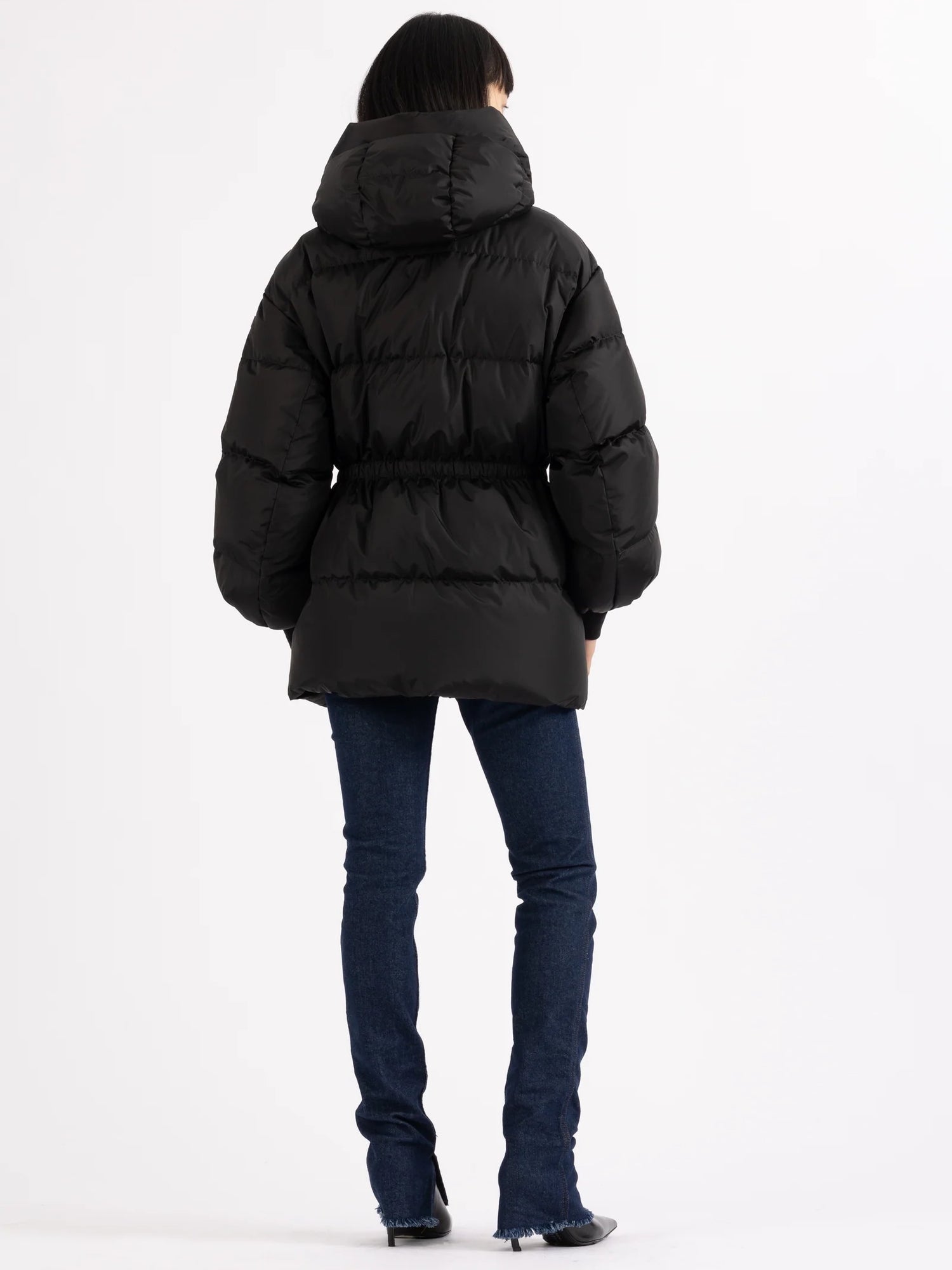 Aza down jacket, black
