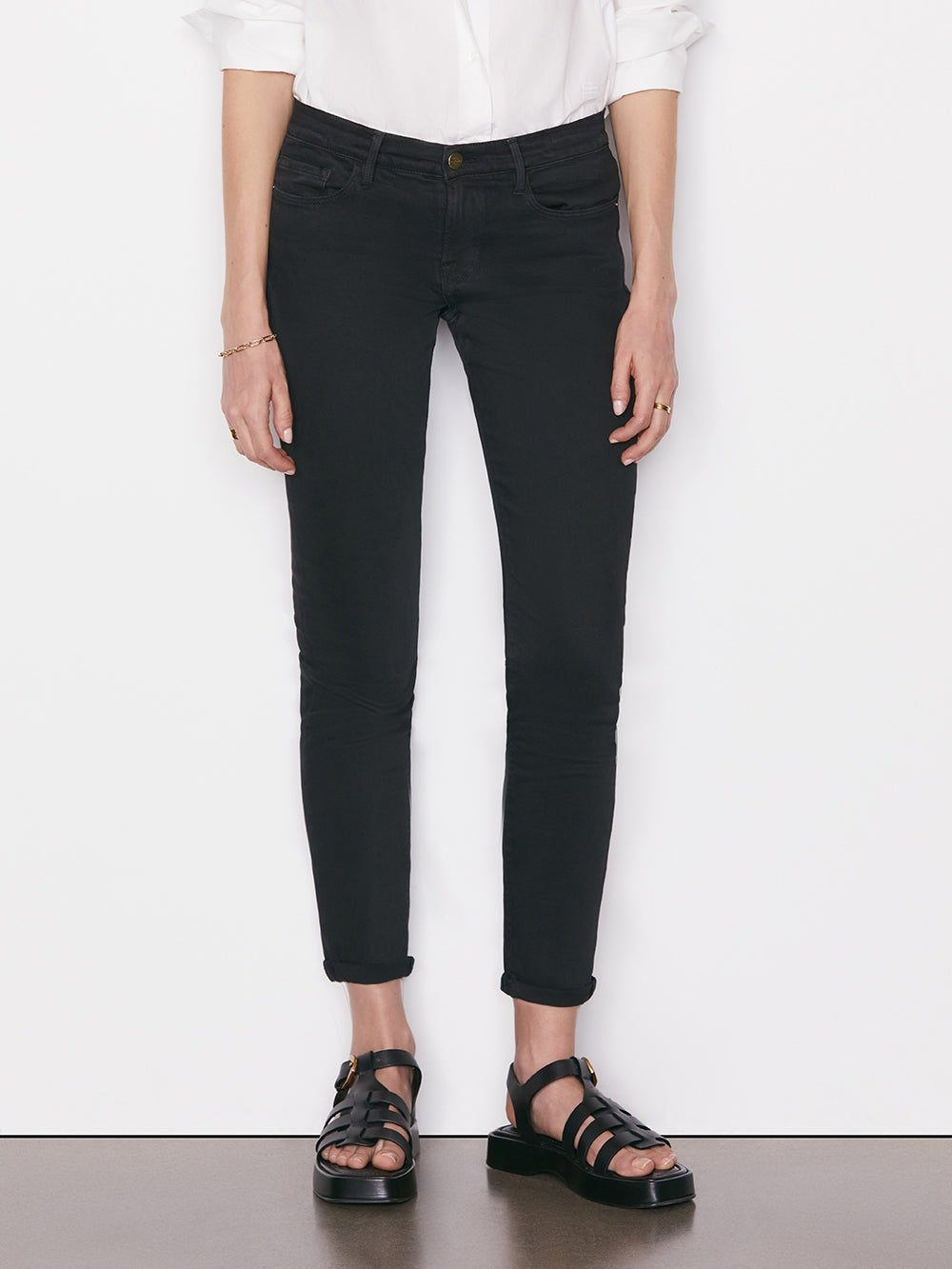 Le Garcon jeans, black