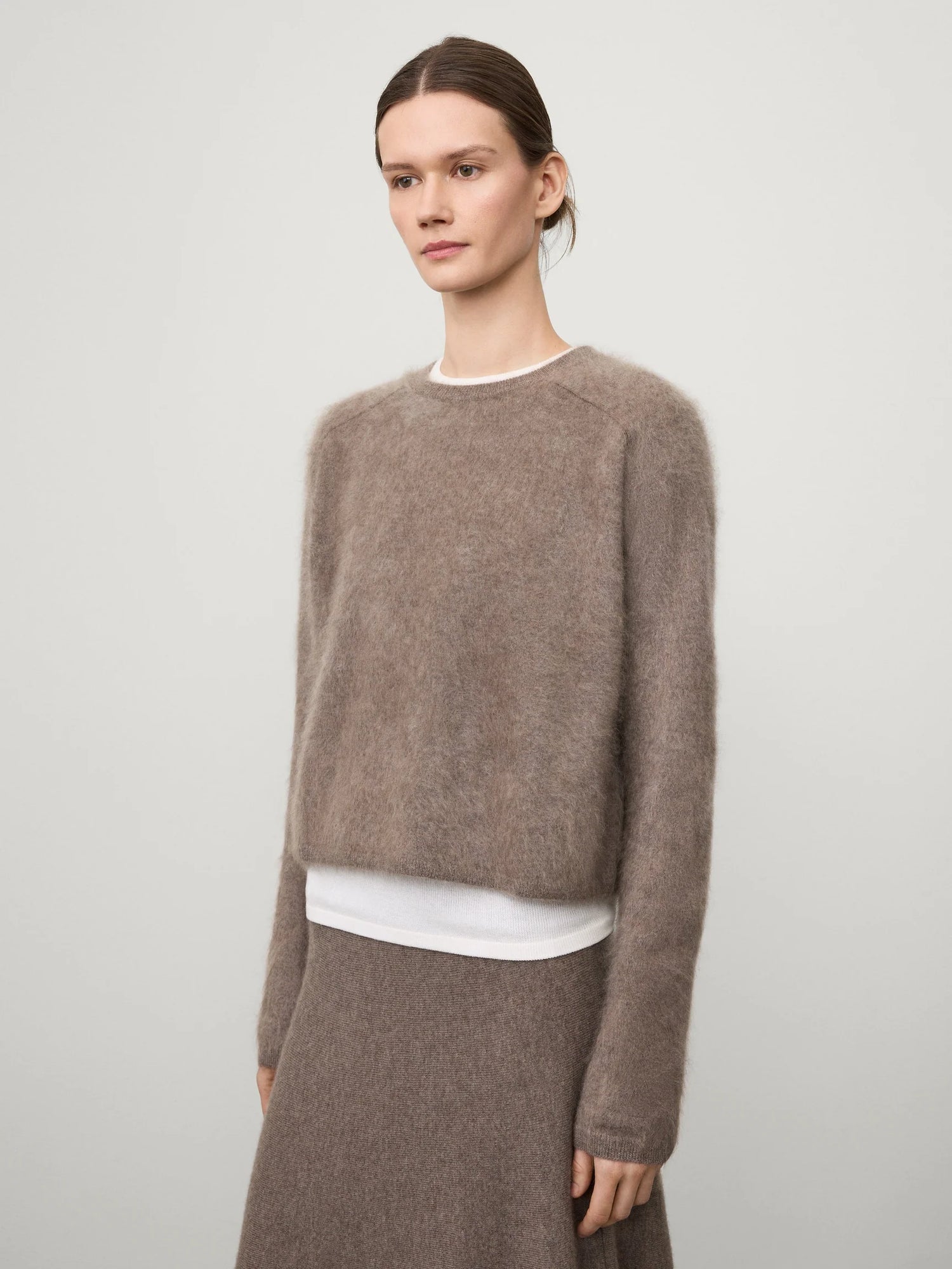 Lexia Sweater Brushed, truffle brown