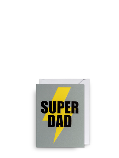 Super Dad, Father's Day mini card