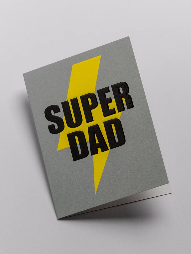 Super Dad, Father's Day mini card