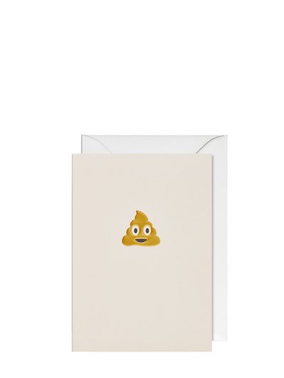 Poop sympathy card
