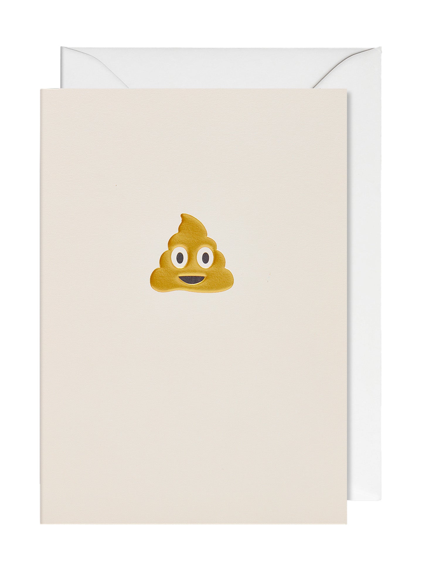 Poop sympathy card