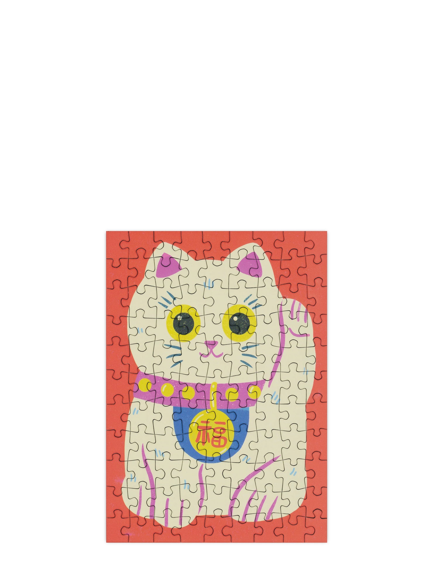 Lucky Cat mini jigsaw puzzle (99 pcs)