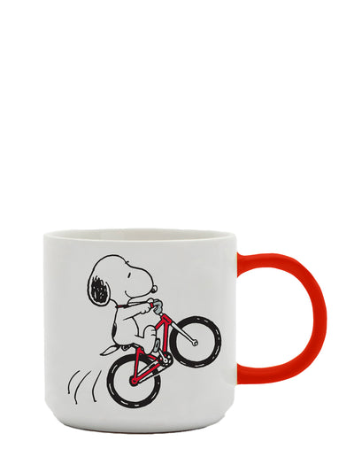 Born to ride Snoopy's bike Peanuts mug