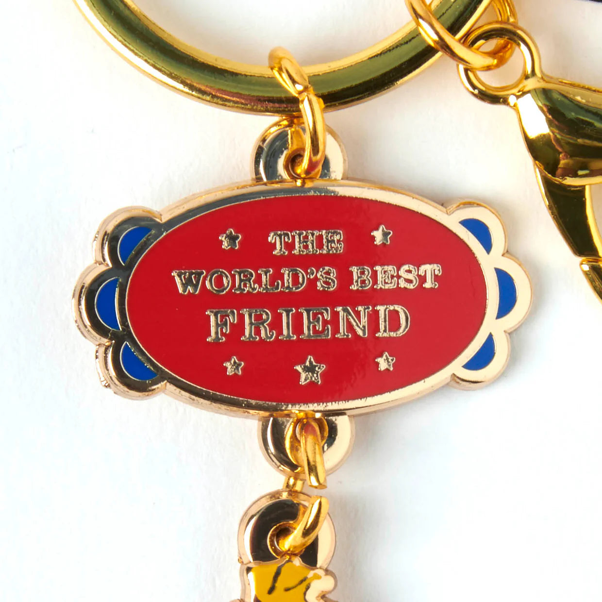 World's best friend Peanut keyring