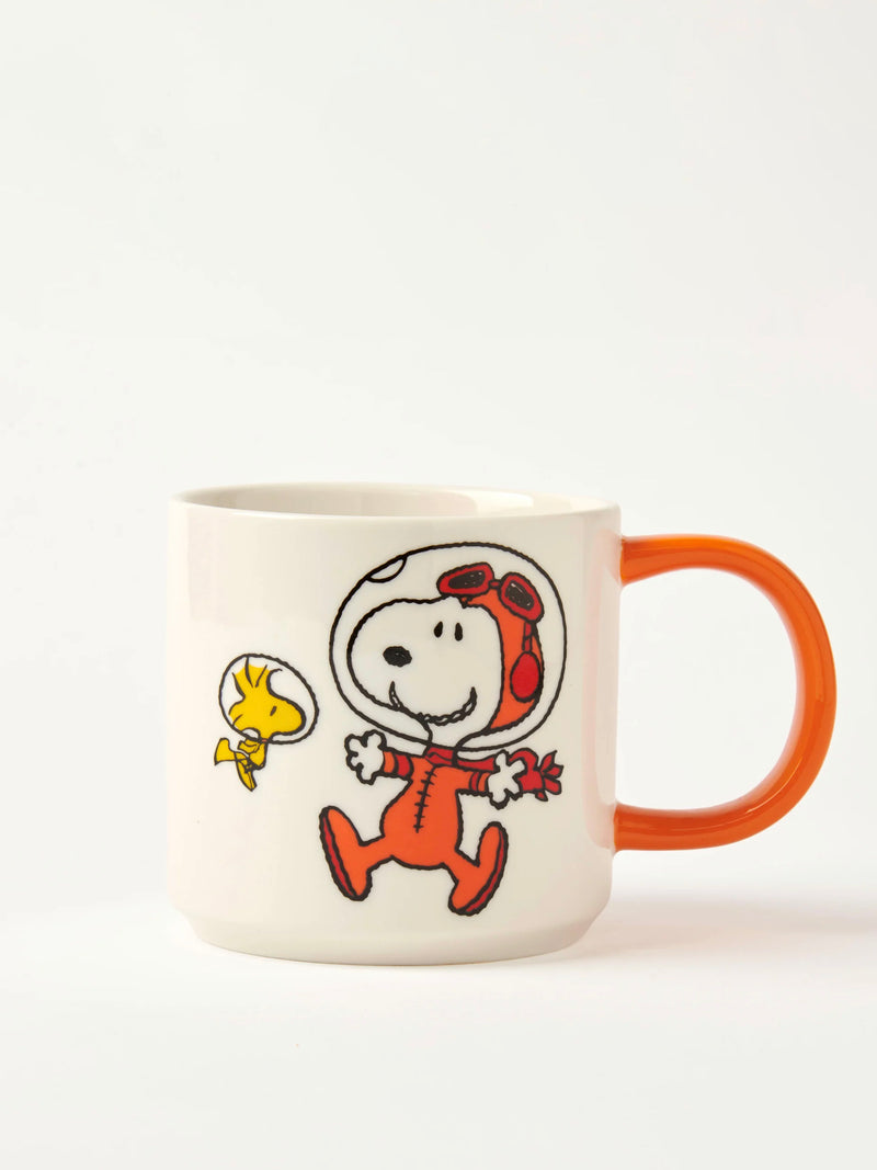 Spaced out Peanuts mug