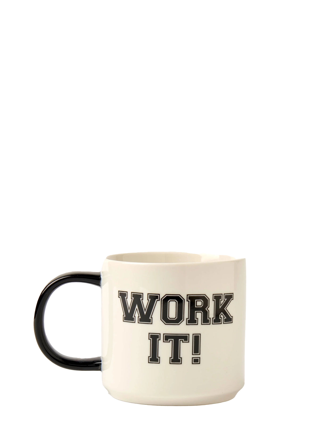 Peanuts mug, Work It