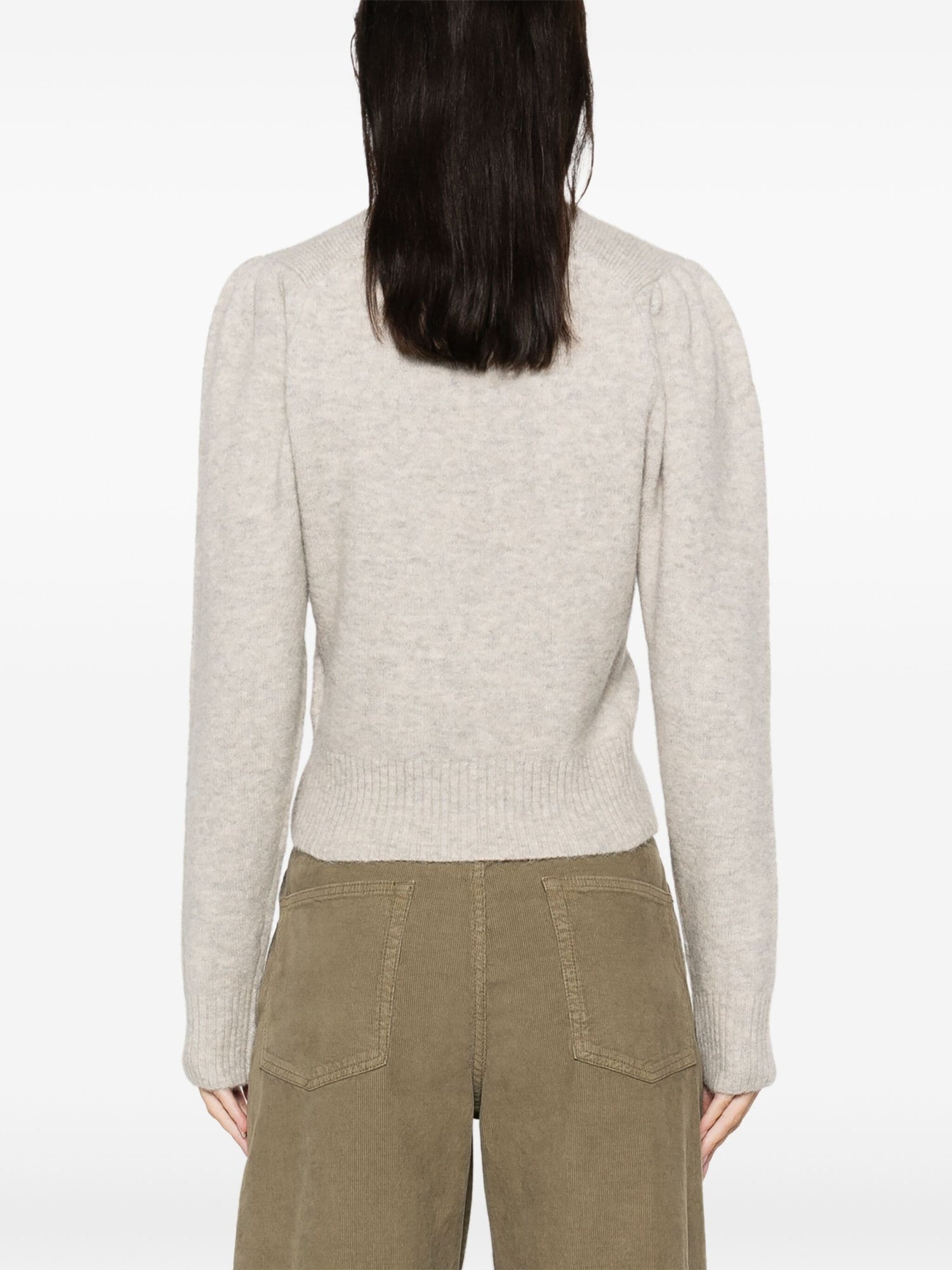 ONNIE alpaca knitted sweater, beige