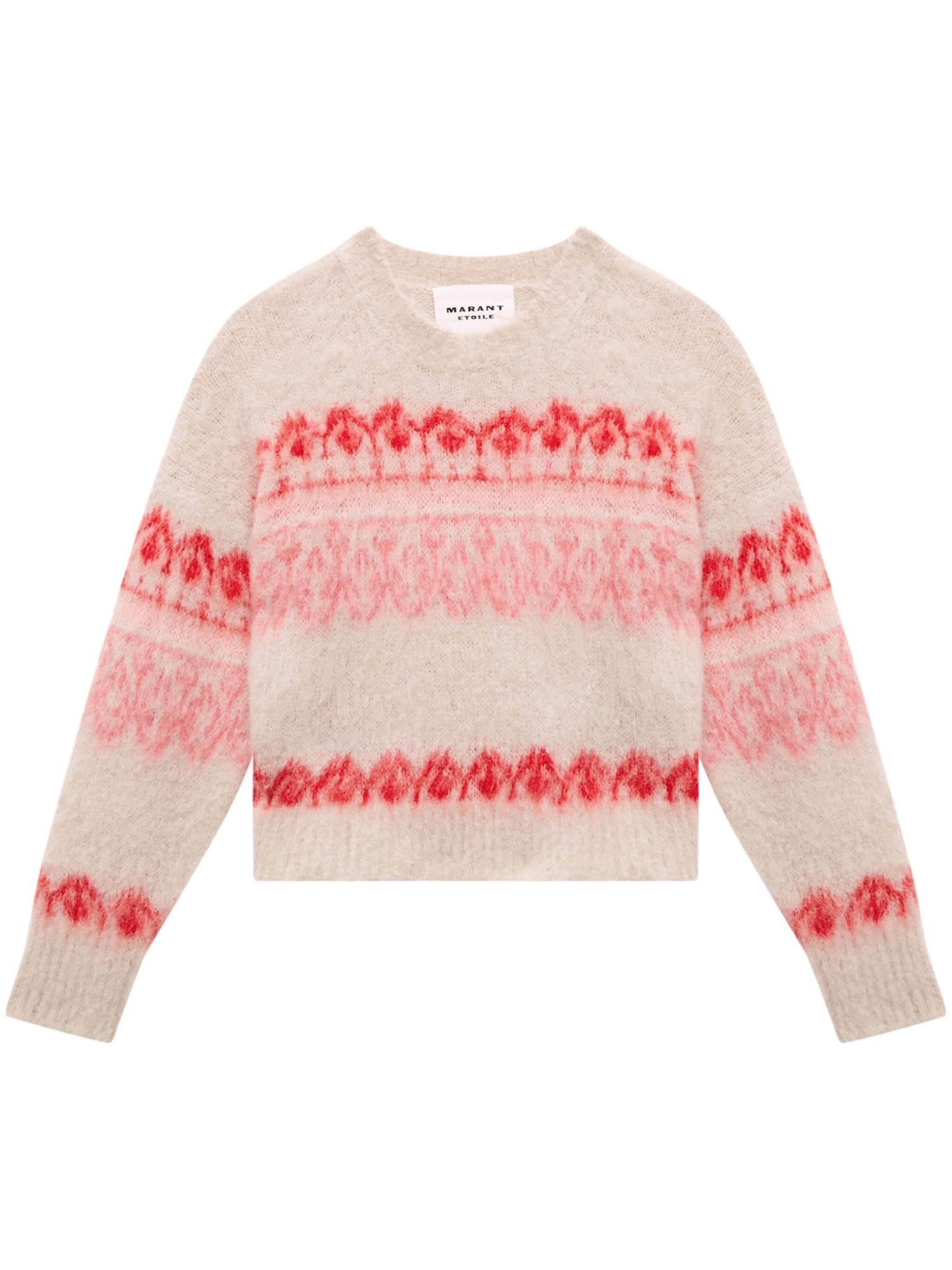 DULLY arty mohair knit, raspberry