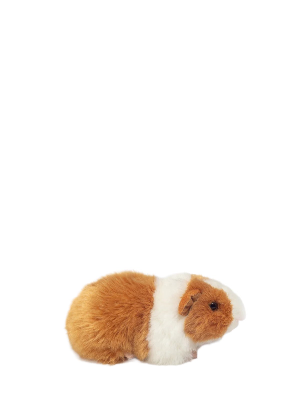 Gold-white guinea pig soft toy (20cm)