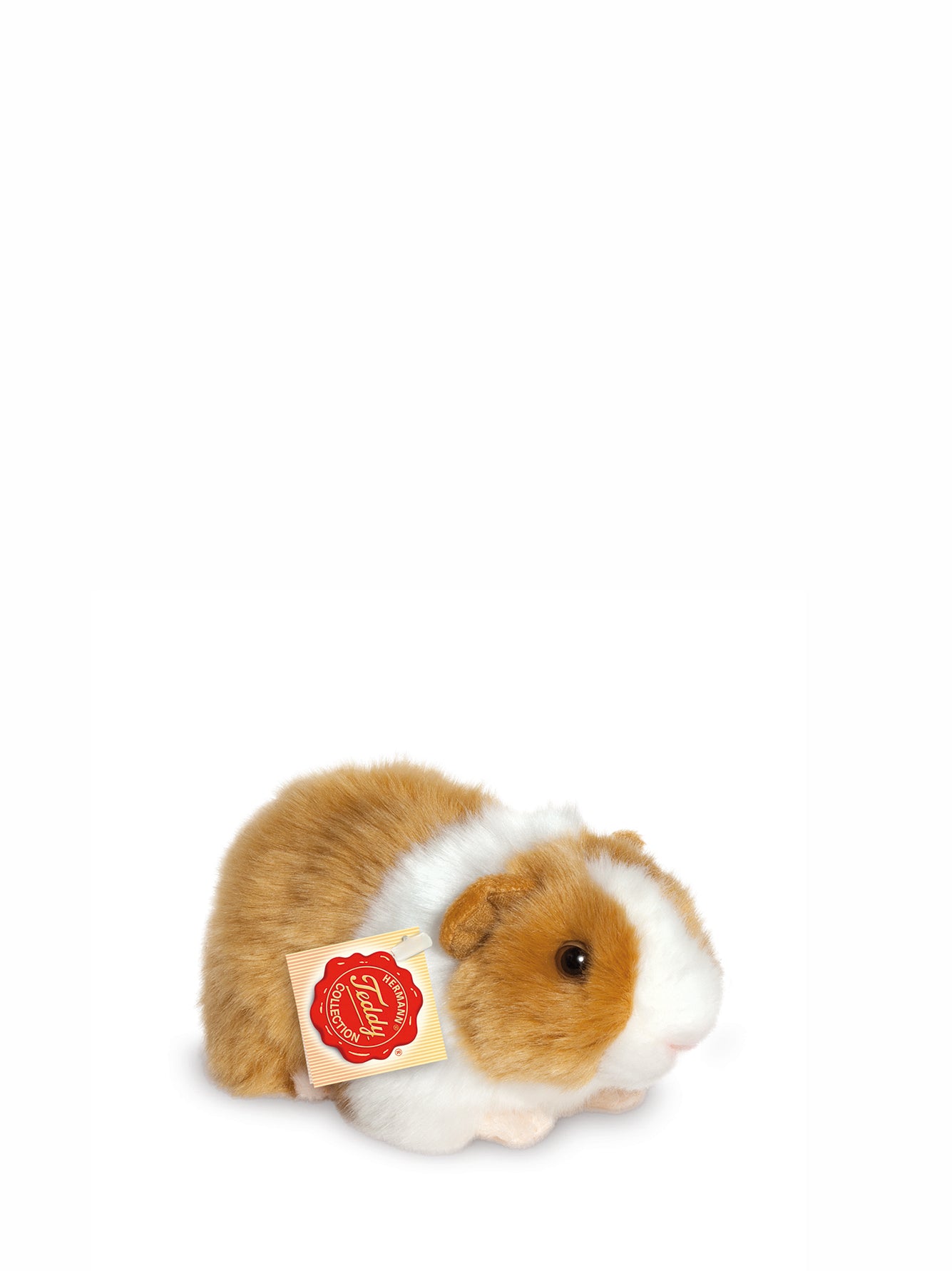 Gold-white guinea pig soft toy (20cm)