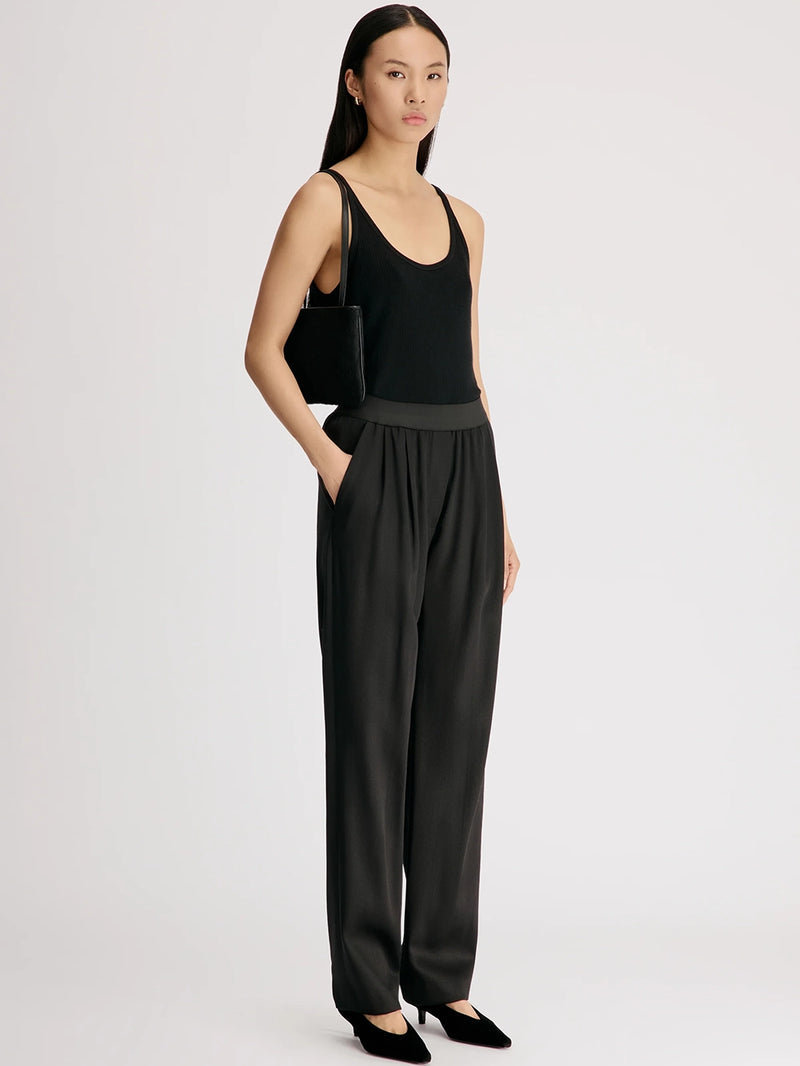 Dan tailored trousers, black