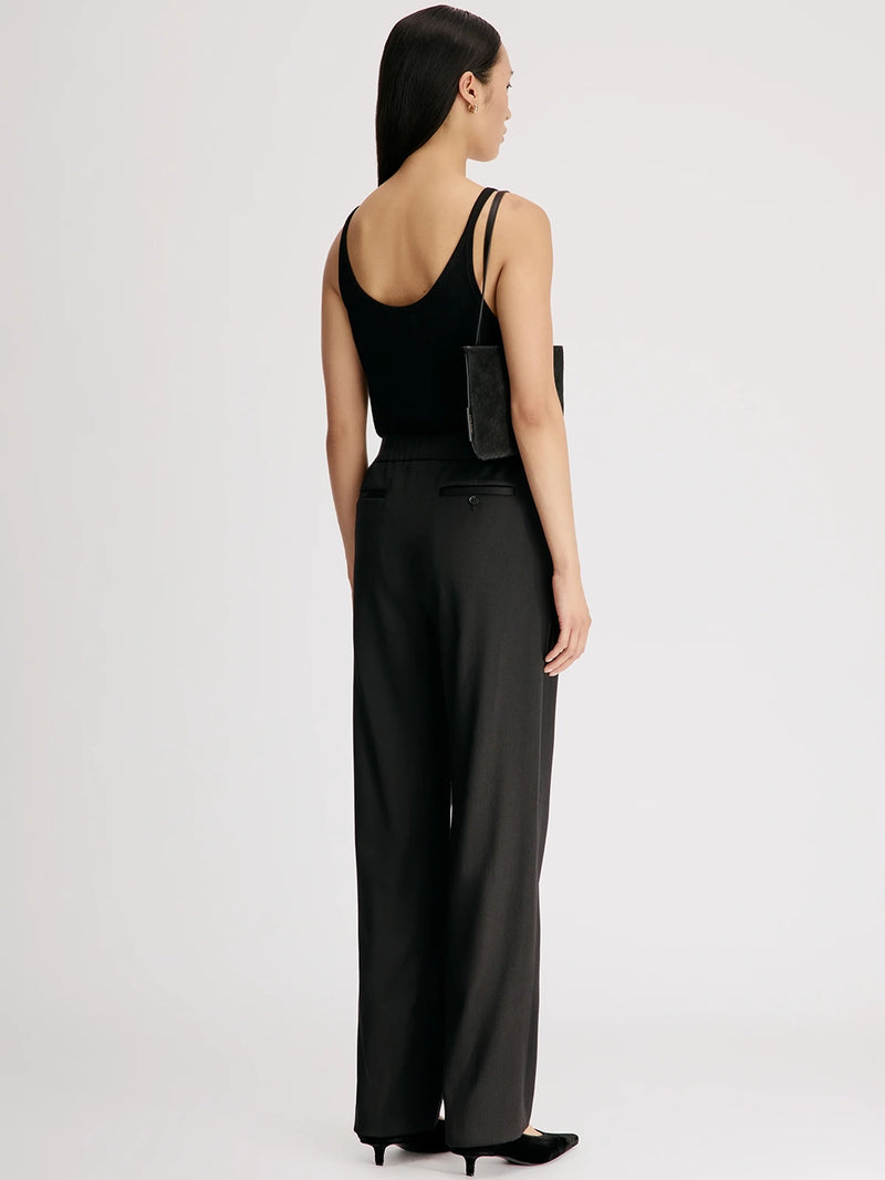 Dan tailored trousers, black