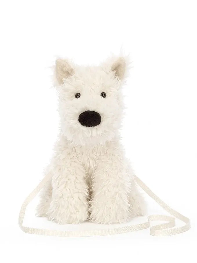 Munro Scottie Dog Bag, white