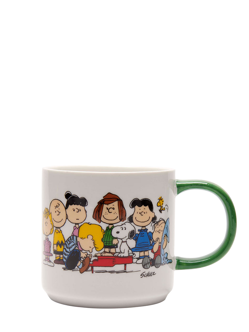 Gang & house Peanuts mug