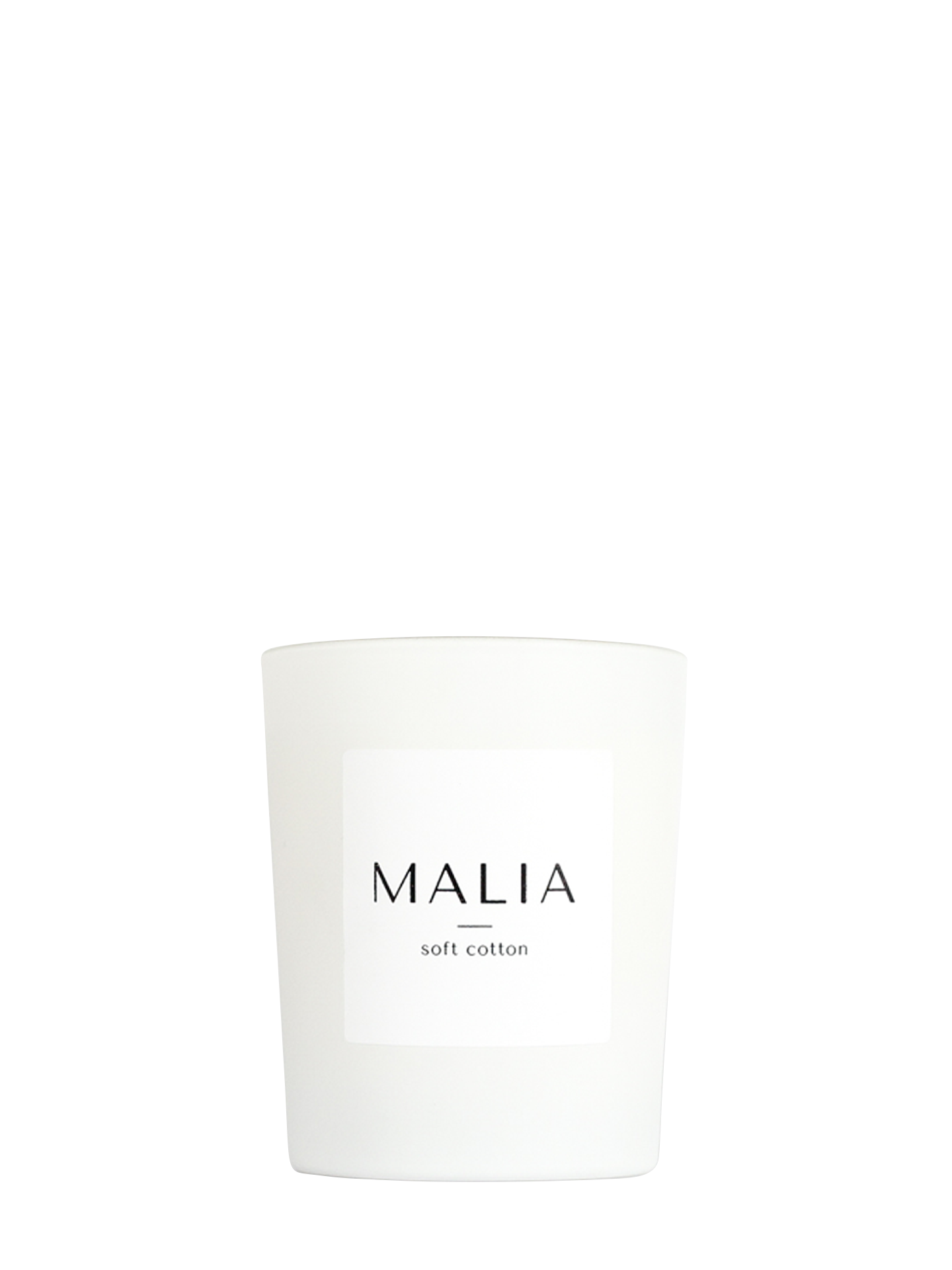 Soft cotton 180g candle