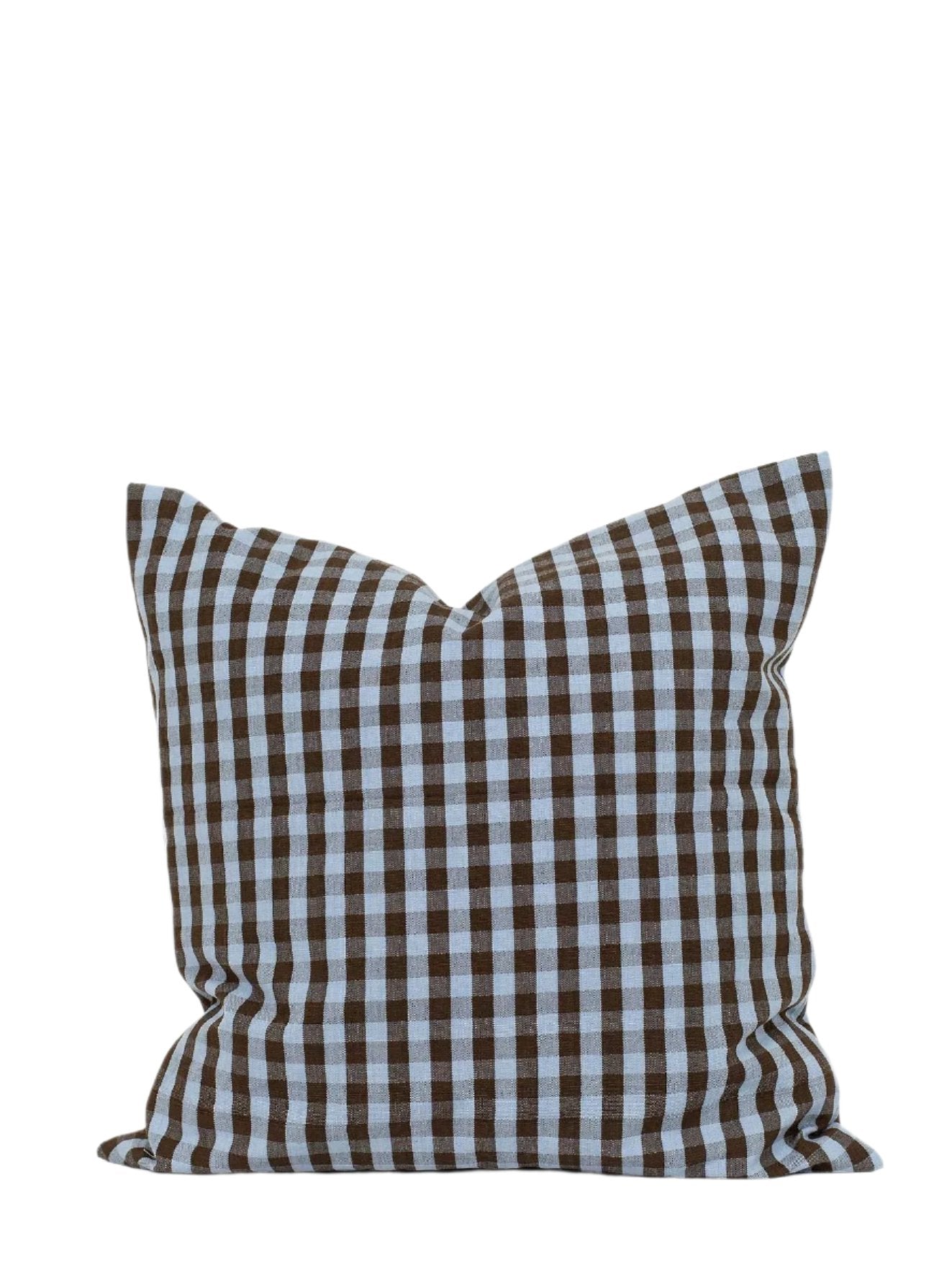 Maria cushion cover 40x40, light blue/brown