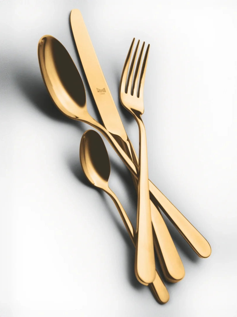 Stoccolma Ice Oro cutlery, brass