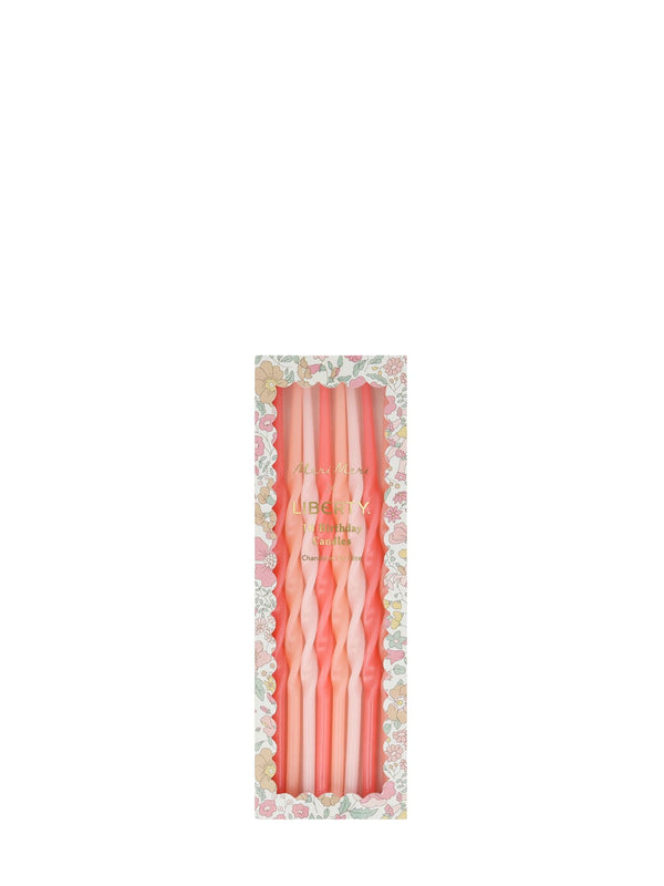 Meri Meri x Liberty wharfedale party candles
