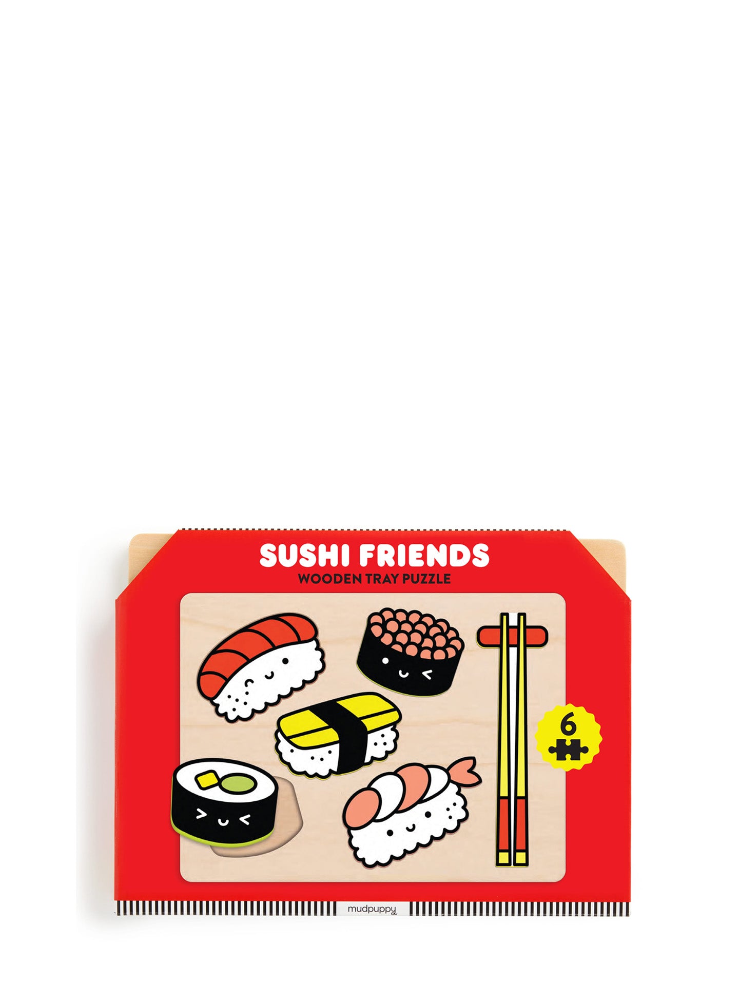 Sushi friends wooden tray puzzle