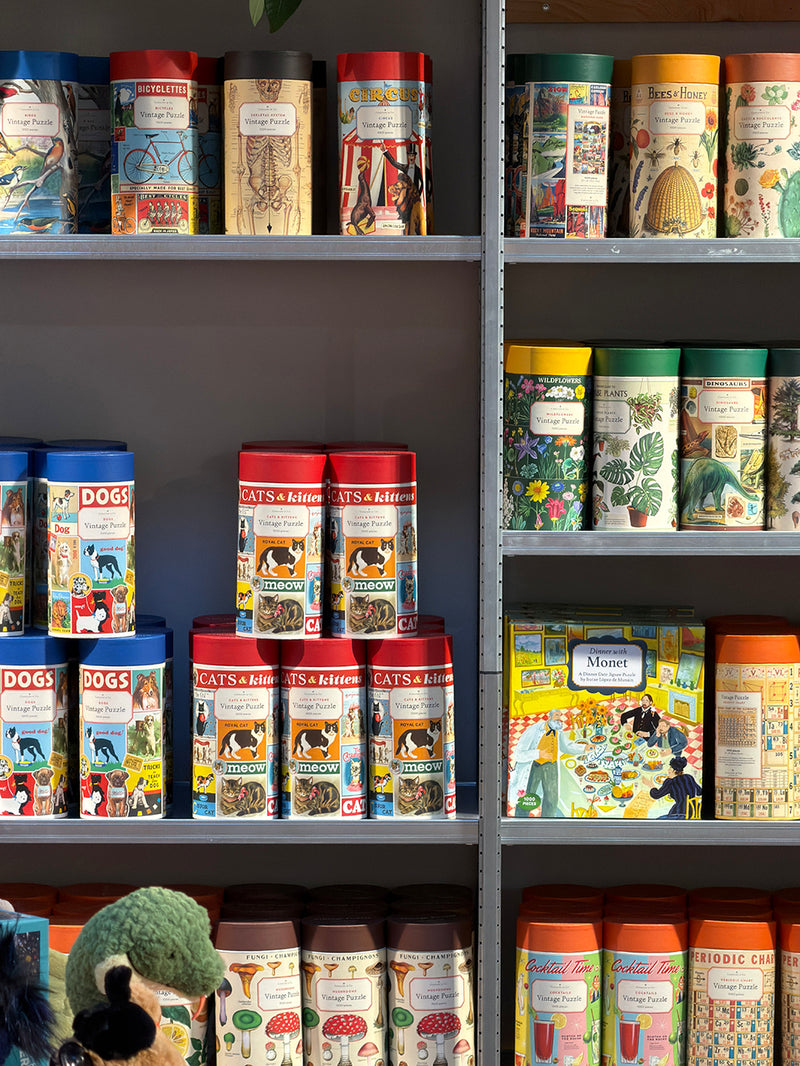 Camping vintage puzzle (1000 pieces)
