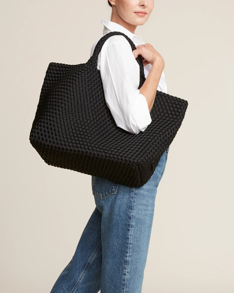 St Barths large tote, onyx