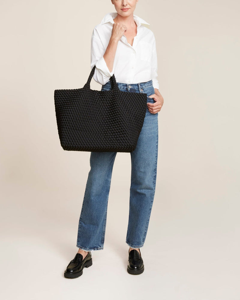 St Barths large tote, onyx