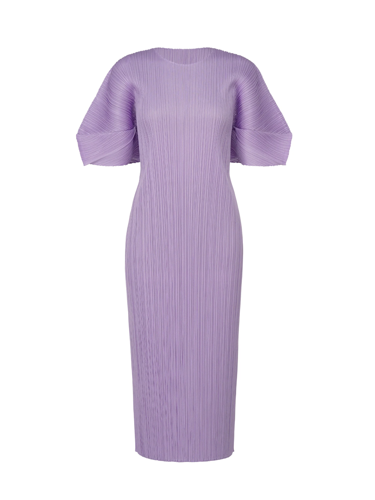 Dolman sleeved dress, lilac