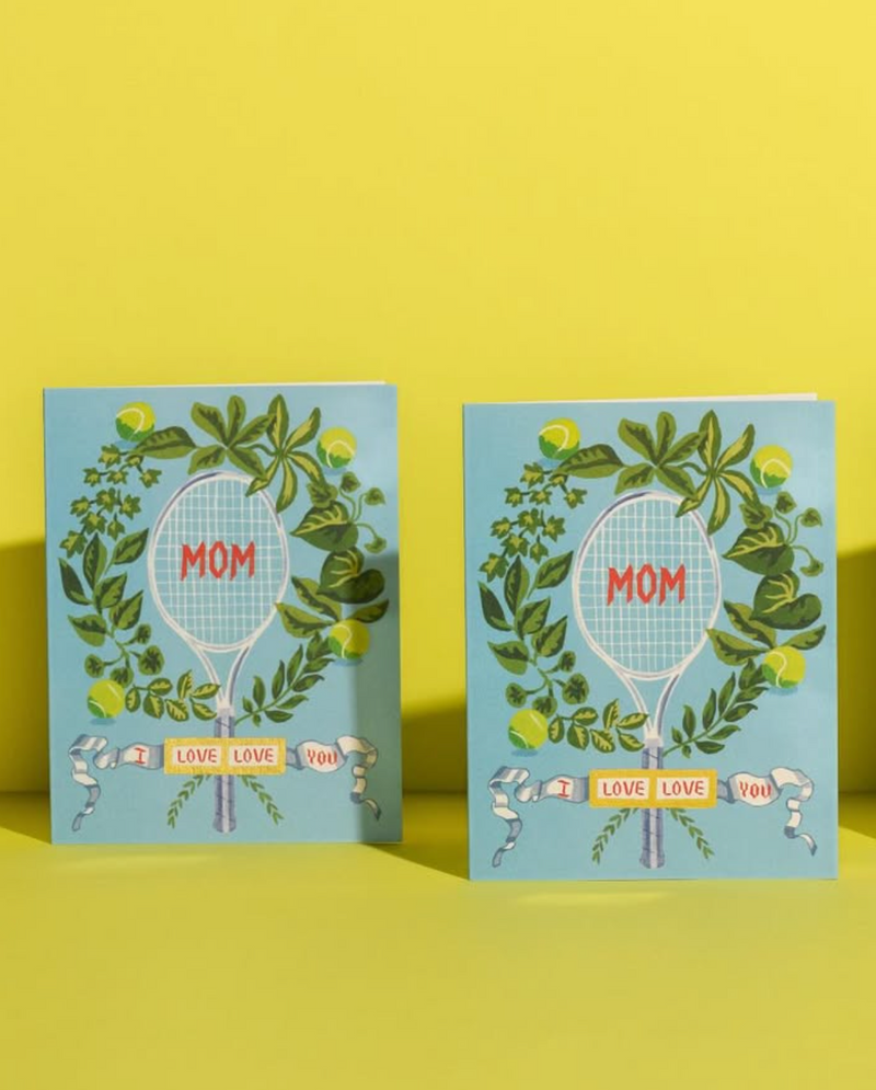 Tennis Mom, Mother's Day card