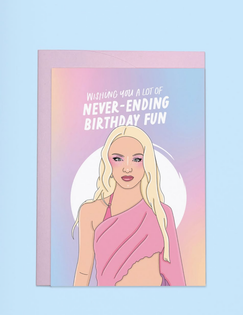Birthday fun, card