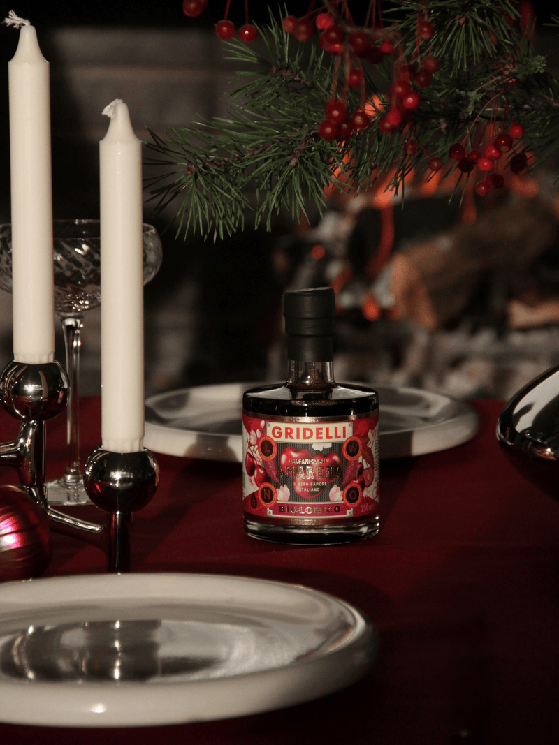 Amarena cherry balsamic vinegar, acetato balsamico amarena (250 ml)