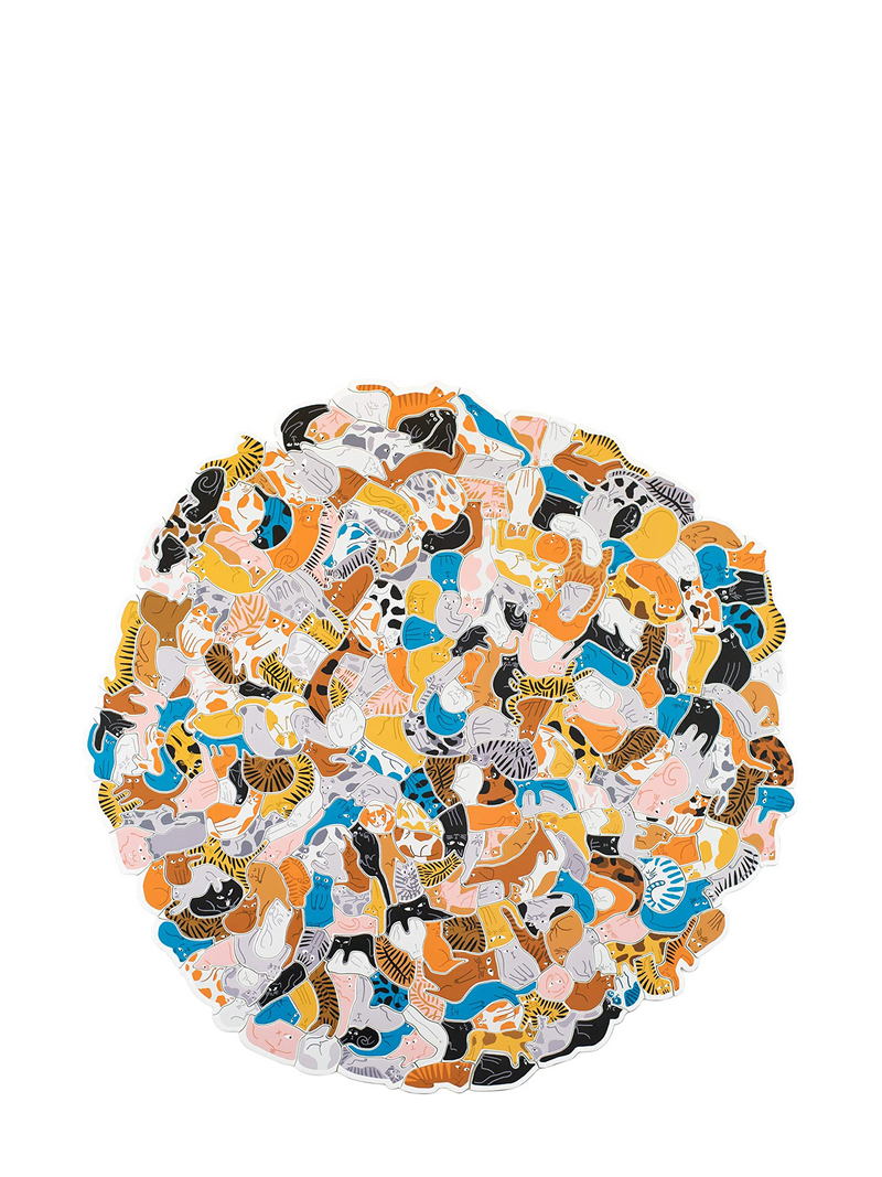 299 Cats (and a dog) - A feline cluster puzzle (300 pcs)