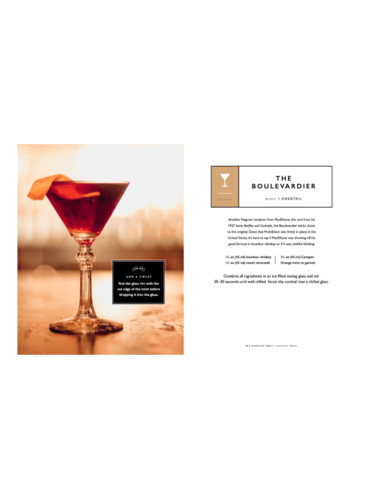 The official Downton Abbey cocktail book