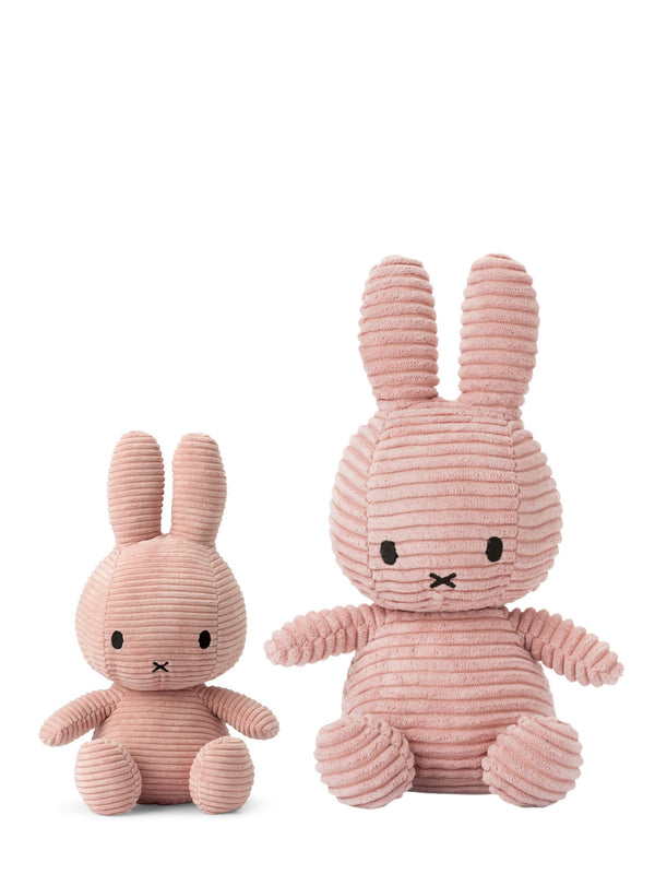 Miffy ECO Corduroy soft toy, pink, 4 sizes
