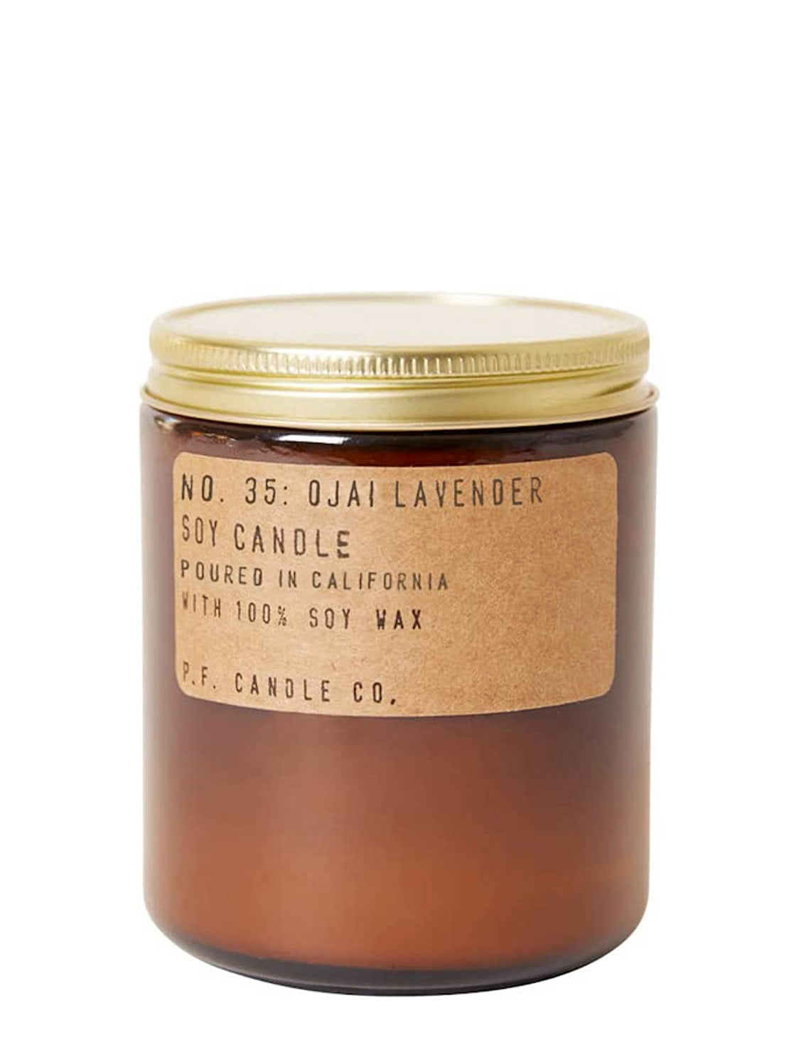 Ojai Lavender - scented soy candle, standard size