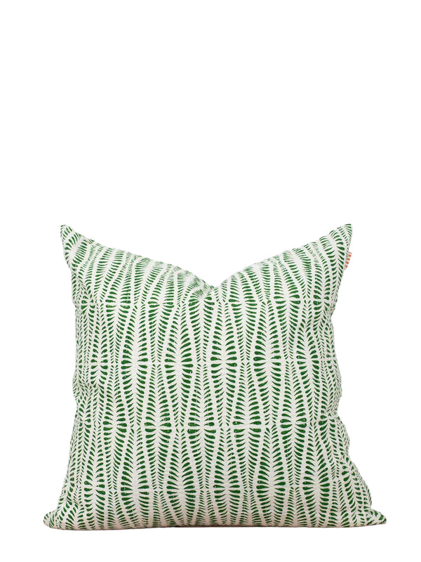 Ormbunke cushion cover, green (50x50 cm)