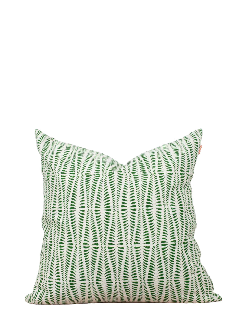 Ormbunke cushion cover, green (50x50 cm)