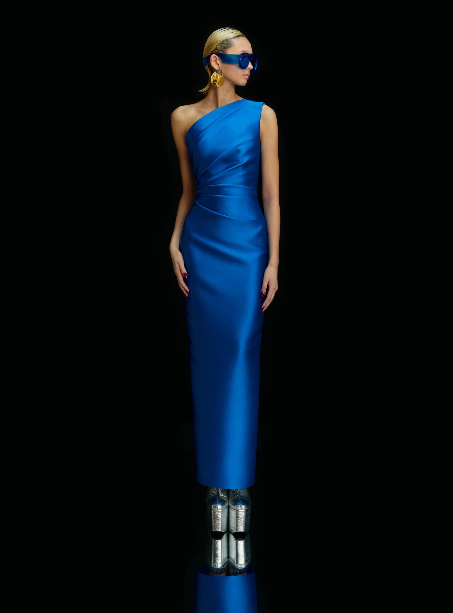 KIRA MAXI DRESS, topaz