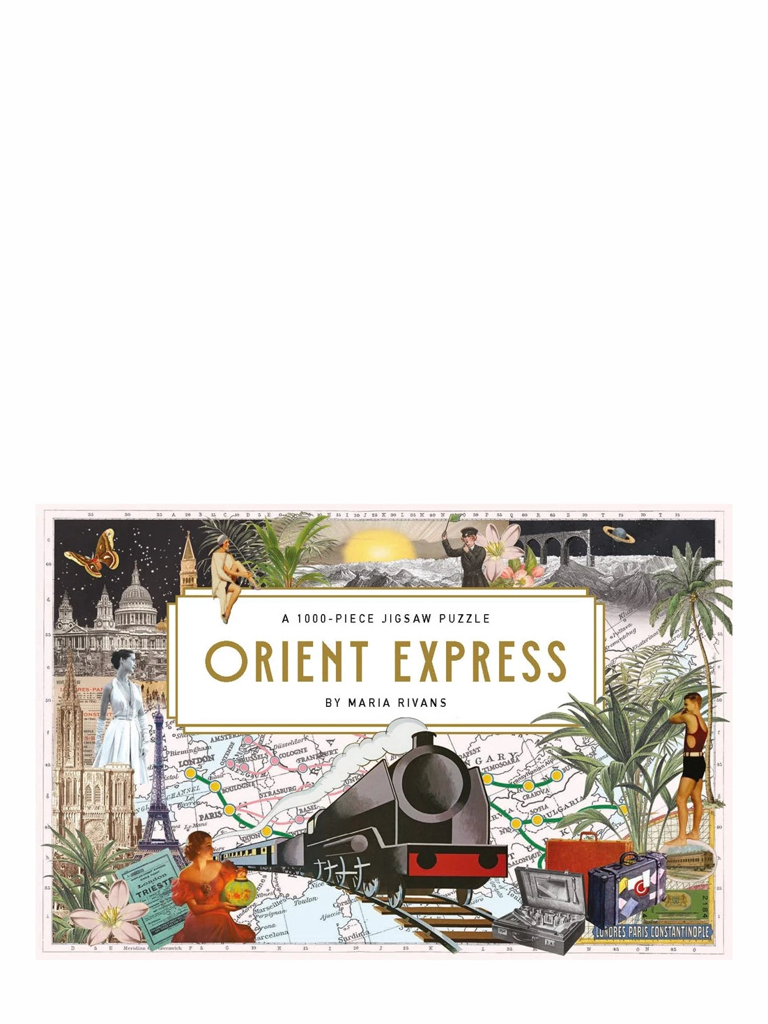 Orient Express Puzzle (1000 pieces)